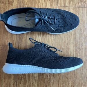 Women's 2.ZERØGRAND Stitchlite™ Wingtip Oxfords, Black, Size 7